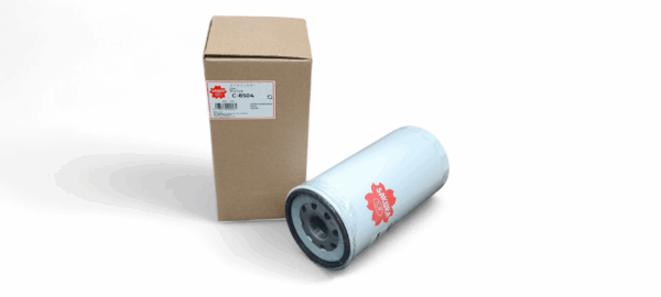 Filtr oleju SAKURA C-8504 do JOHN DERRE oraz LIEBHERR - zdjęcie produktu