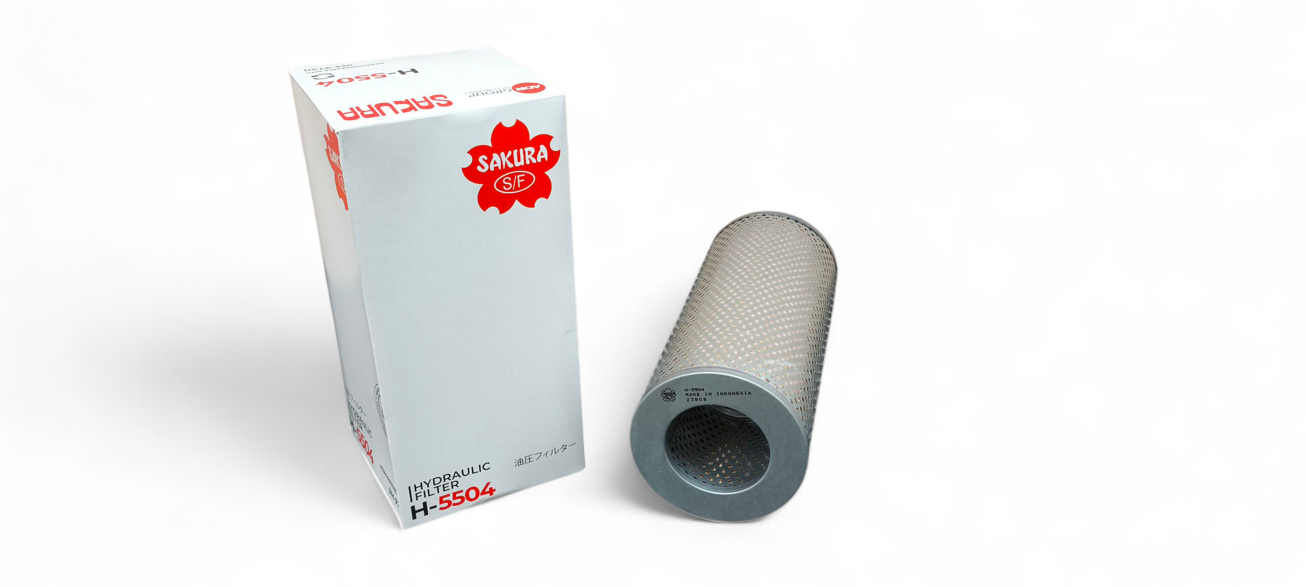 Filtr hydrauliczny SAKURA H-5504 do caterpillar - zdjecie produktu