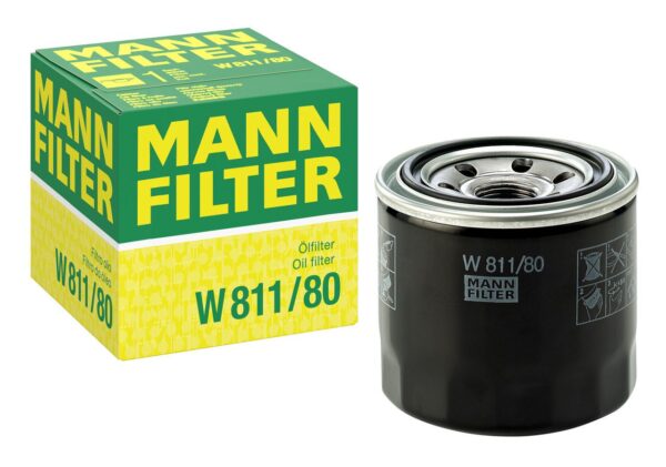 MANN-FILTER W811/80 filtr oleju - zdjęcie produktu