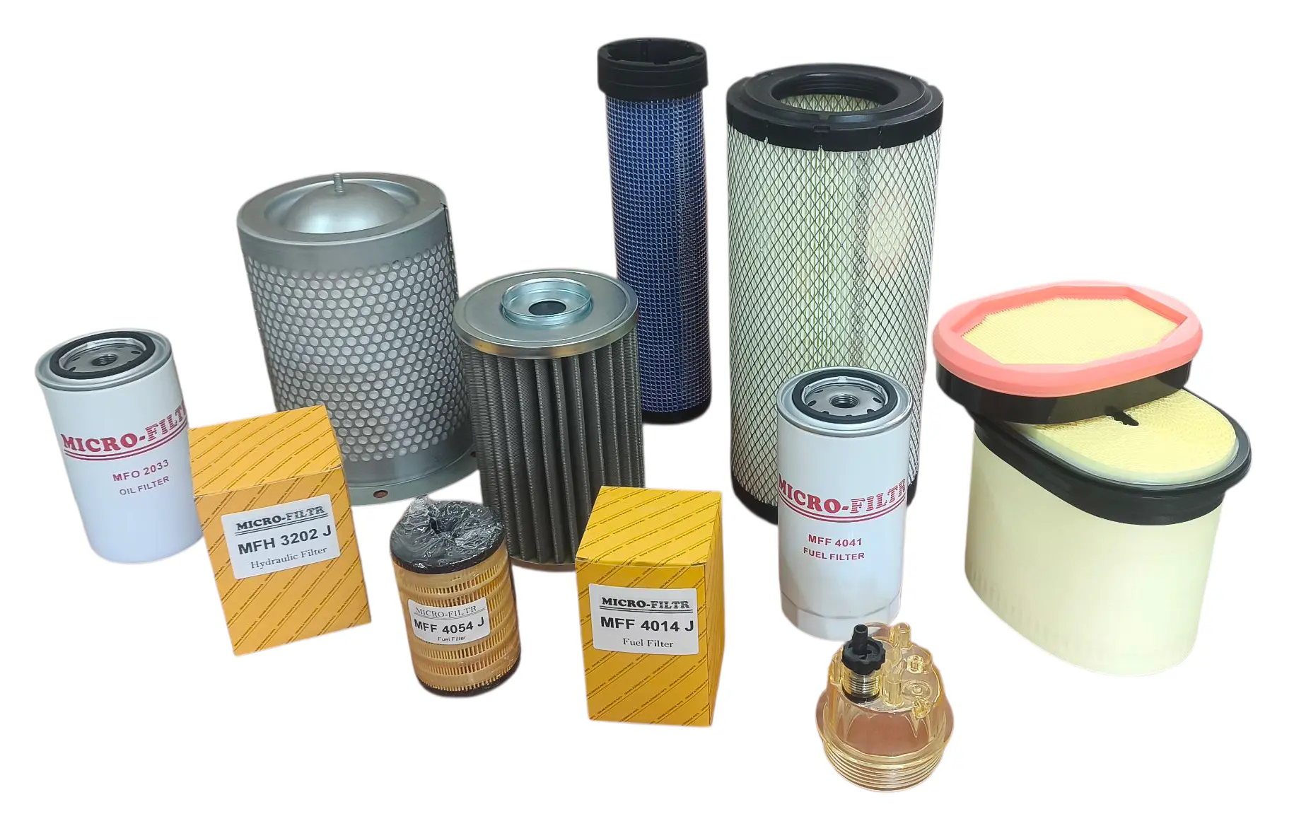 Filtry MICRO-FILTR – zestaw filtrów paliwa, oleju, powietrza i hydraulicznych do maszyn
