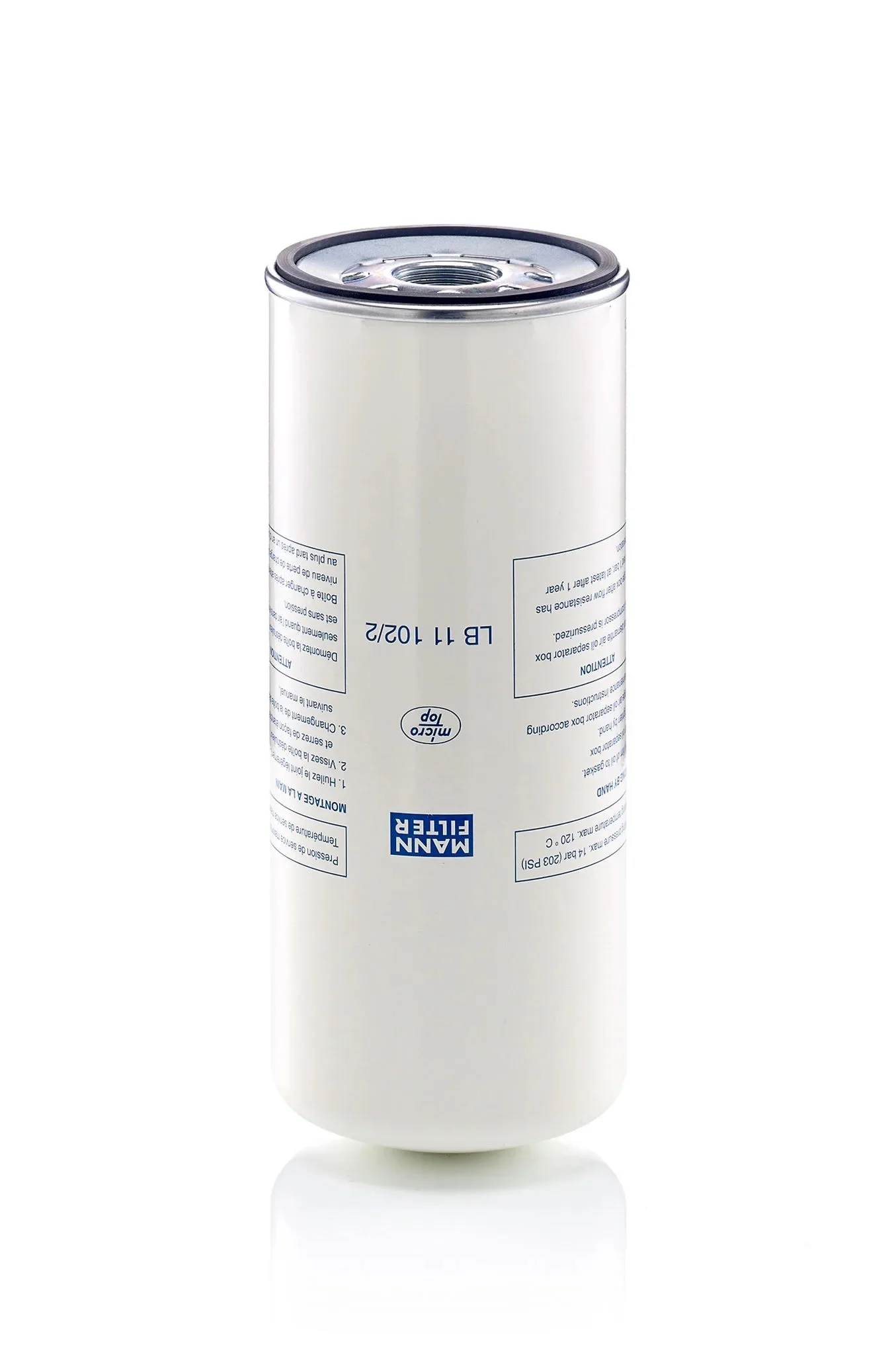 LB11102/2 Filtr separator oleju MANN FILTER — widok produktu