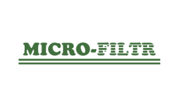 Logo MICRO-FILTR – producent filtrów paliwa, oleju, powietrza i hydraulicznych