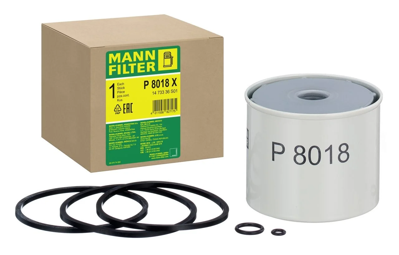 P8018X Filtr paliwa MANN-FILTER — widok produktu