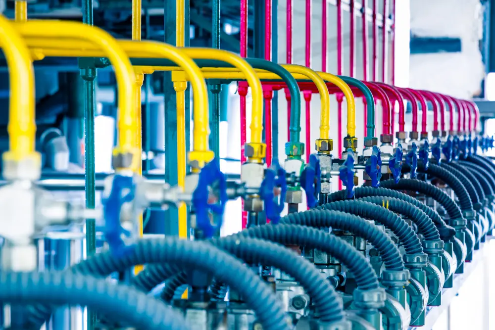 Instalacja pneumatyczna w zakładzie – filtry powietrza chronią zawory i siłowniki
